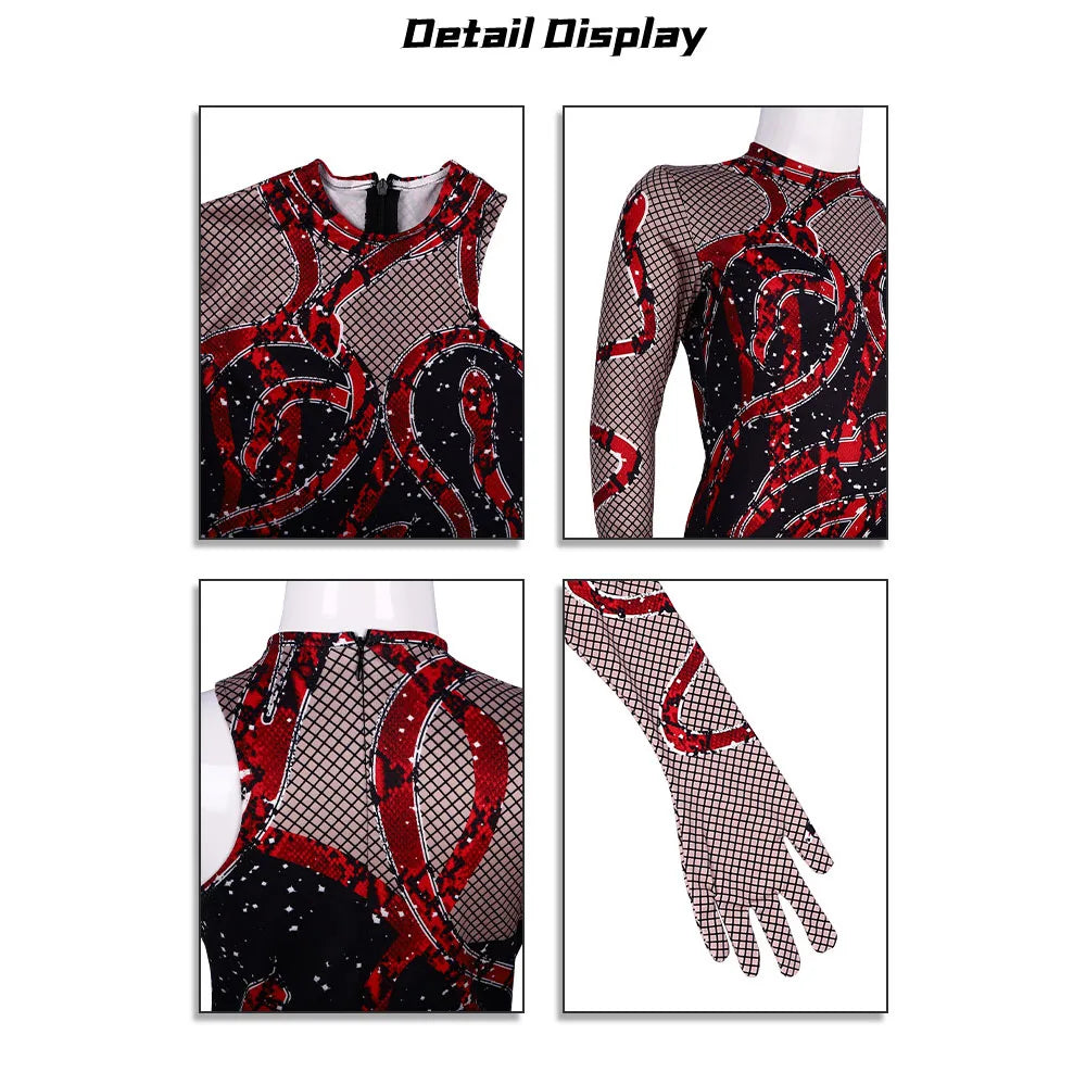 The Swift Venom Bodysuit – Snake Era 3D Sparkle Cosplay Jumpsuit for Women & Girls - Premium costume from dsers - Just $63.99! Shop now at Lizard Vigilante