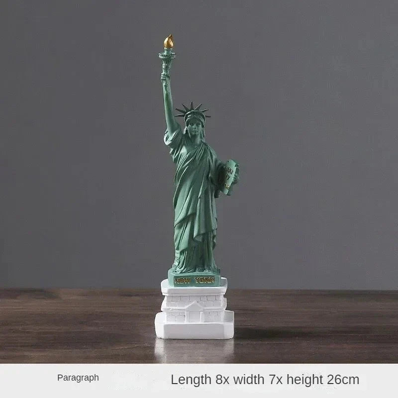 Statue of Liberty Model Office Desk Accessories Collectibles Travel Souvenirs New York Office Home Interior Decoration