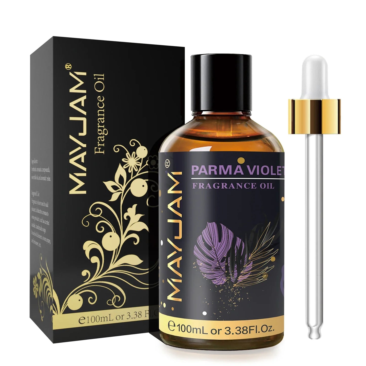 MAYJAM 100ml Aromatic Oils Freesia Fresh Linen Mandarin Parma Violet Fragrance Oils For Humidifier Diffuser