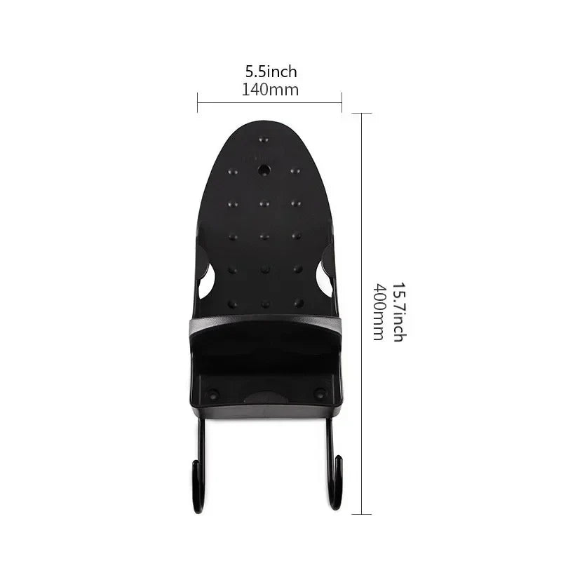 Wall Mounted Ironing Board Storage Holder Home Dryer Accessories Stand Heat-resistant Rack Hanging Hook Home Storage Supplies