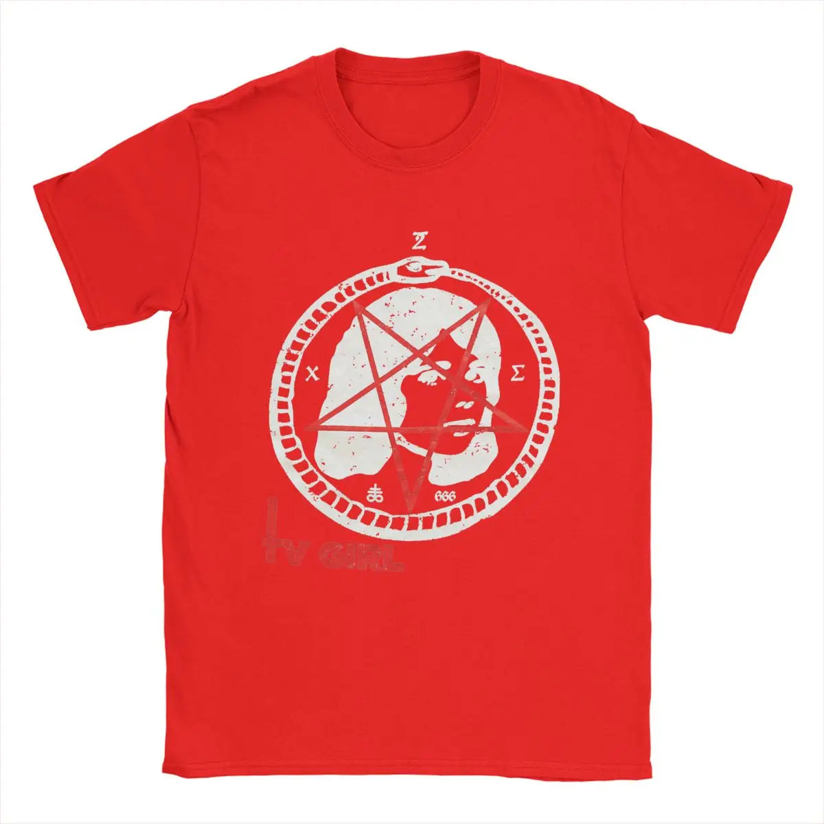 "TV SCREAM GIRL" Punk Broadcast Tee – Broadcast Shutdown Edition by Lizard Vigilante - Premium tee from dsers - Just $36.66! Shop now at Lizard Vigilante