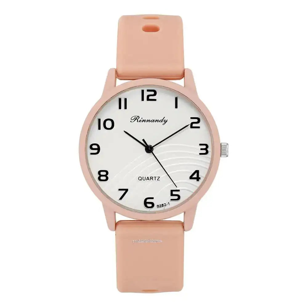 Fashion Lady Hot Sales Watches Leisure Grey Digital Simple Women Quartz Watch Sports Silicone Strap Ladies Clock Wristwatches