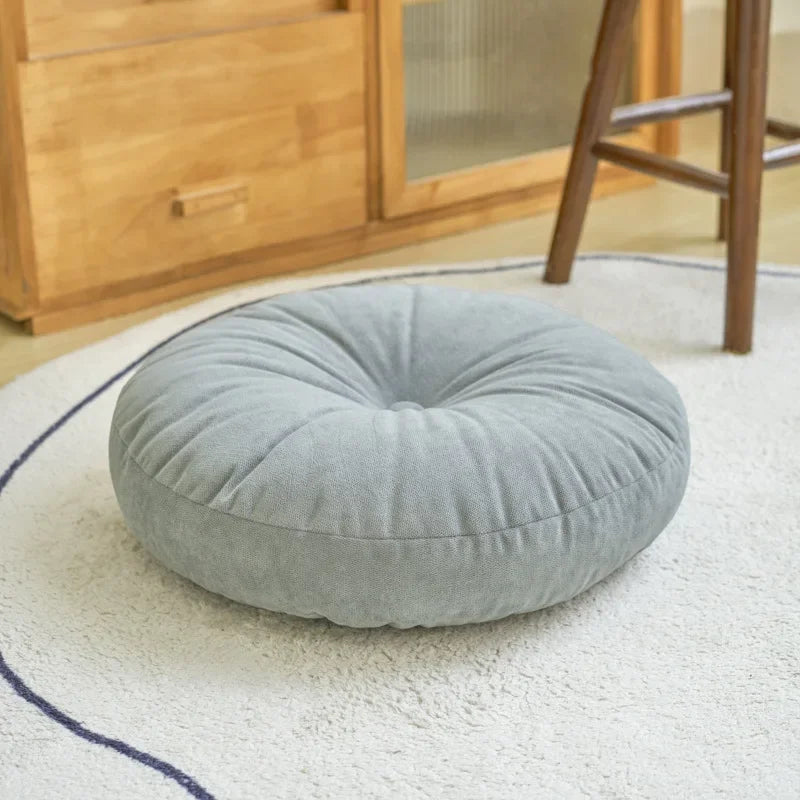 “Iron Throne” Heavy-Duty Round Floor Pillow – Hardcore Cushion for Meditation, Gaming, and Tactical Chill - Premium pillow from dsers - Just $22.99! Shop now at Lizard Vigilante