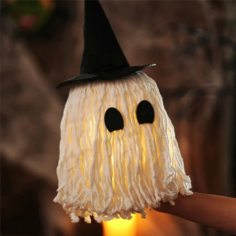 KYCOR-Halloween Night Decorations Desktop Atmosphere Decoration Ghost Lamp Ornament Scene Layout Halloween Decor Day Of The Dead
