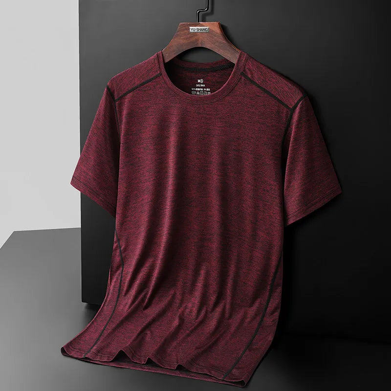 Good Quality T-Shirts Men Plus Size 8XL Summer Male Tshirt Female Camping Tee Shirt Breathable Traveling Basic Sports Tops Tees