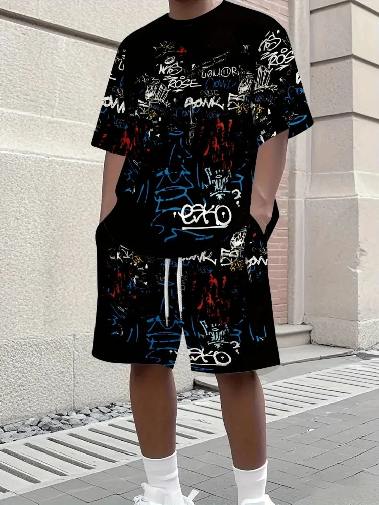StreetCode: 2025 Graffiti Set for Men – Loud Prints, No Apologies, Full Send - Premium tee from dsers - Just $32.22! Shop now at Lizard Vigilante