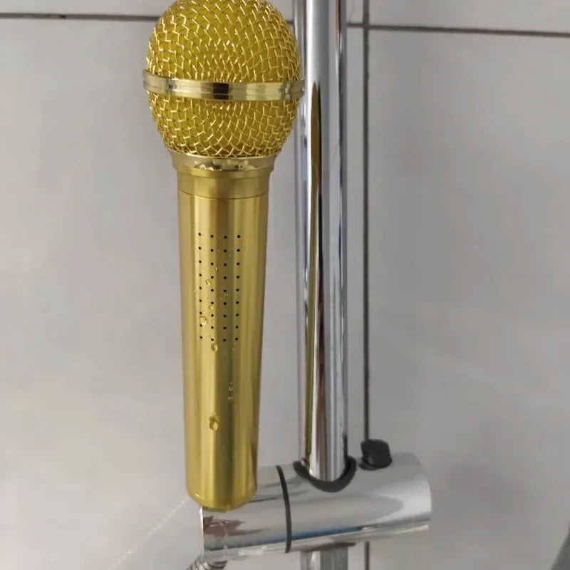 Stage-Breaker Microphone Metal Shower Head