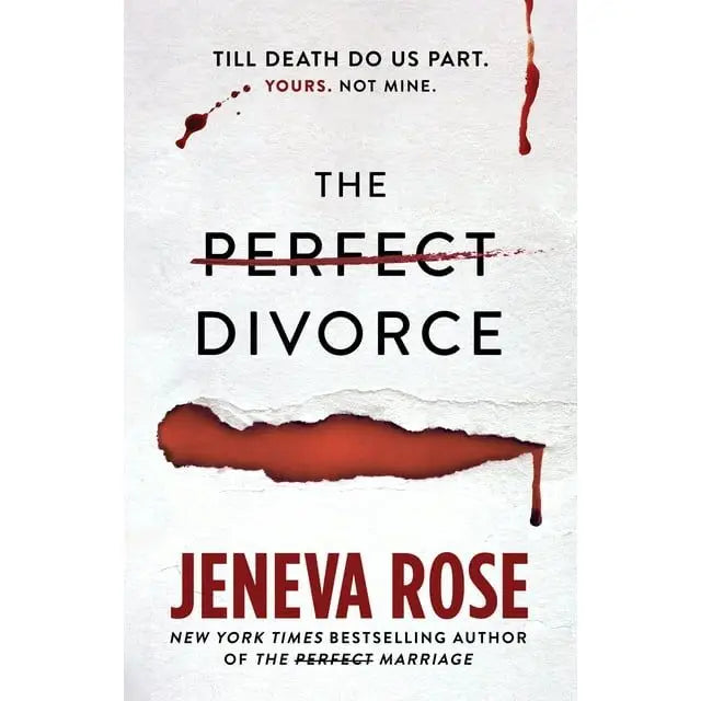Jeneva Rose's Unabridged Hardcover Book the Perfect Divorce a Contemporary Romance Novel