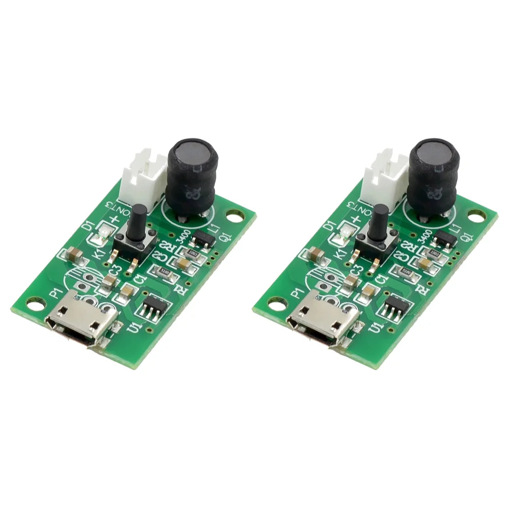 Humidifier Mist Maker and Driver Circuit Board DC 5V Fogger Atomization Film Atomizer Sheet Atomizing Ceramic Humidifier Module
