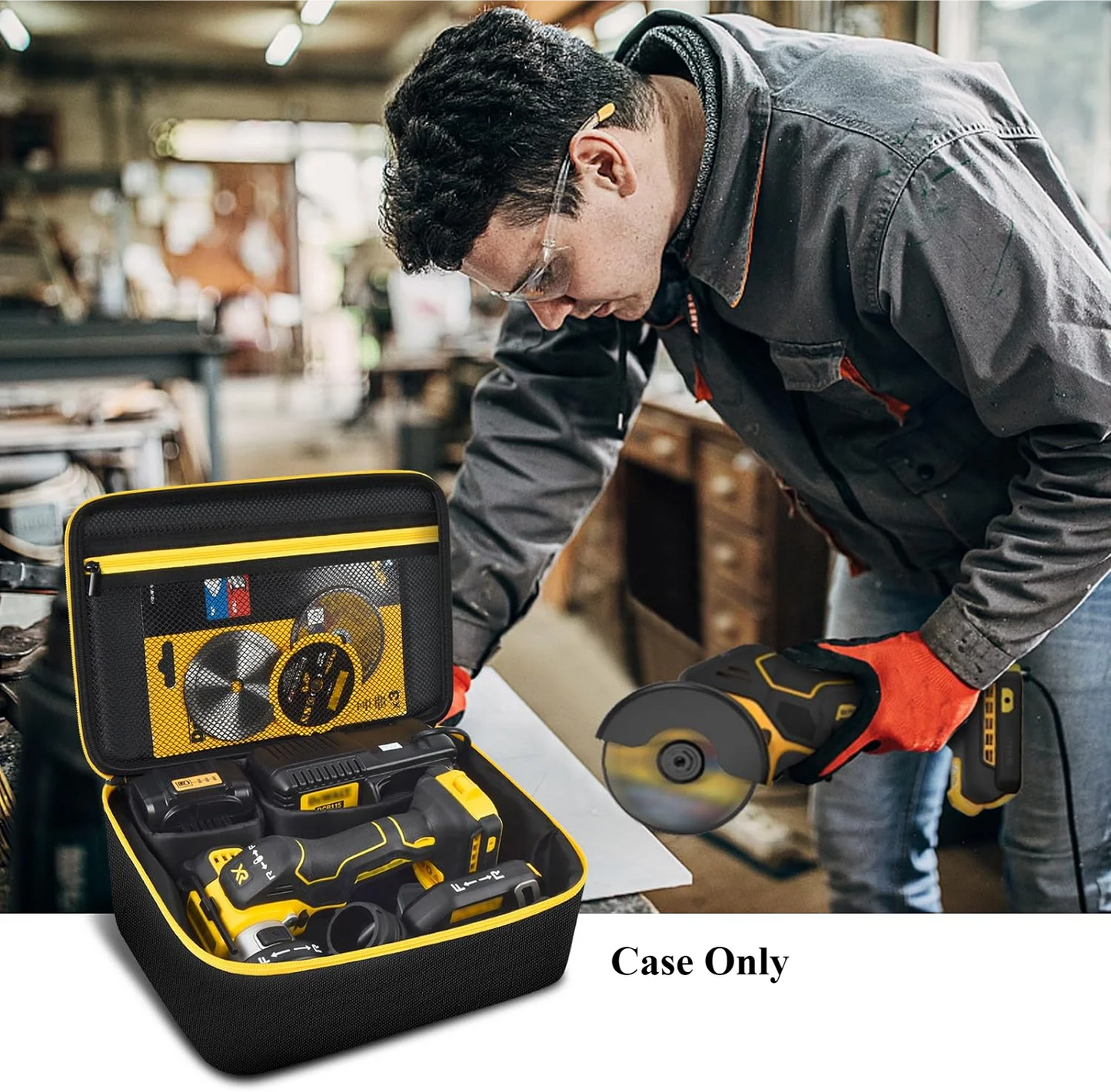 DEWALT 20V MAX Cut Off Tool War Chest – Rugged Oxford Storage Arsenal - Premium Storage Case from dsers - Just $37.99! Shop now at Lizard Vigilante