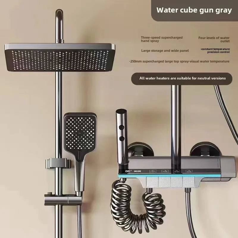 Brass Bastard Shower System – Industrial-Grade Pressure Shower Set for Bathroom Combat