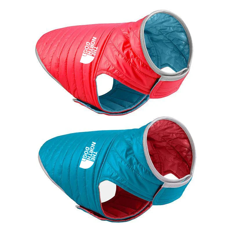 Double Sided Dog Coat Winter Warm Pet Dog Clothes For Small Medium Dogs Vest Chihuahua Clothing Soft Puppy Costumes Ropa Perro