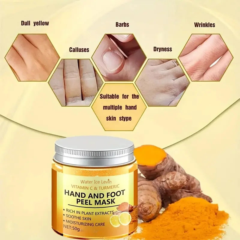 Full Metal Hands: Vitamin C + Turmeric Recovery Wax for Road-Worn Hands and Feet