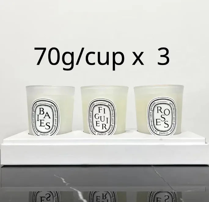 Aromatherapy Candle Natural Plant Scented Candles French Fragrance Fresh And Elegant Lasting Air Companion Aroma Gift