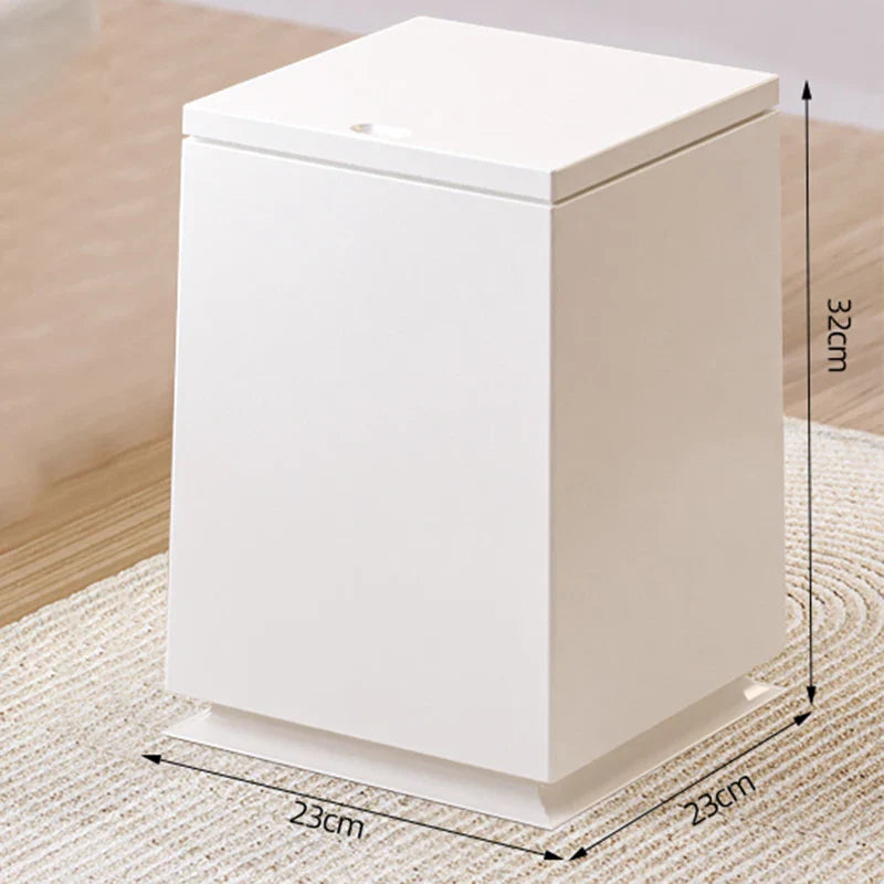 Luxury Waste Bins Modern Living Room Large Trash Can Double Layer Design Garbage Can Indoor Household Items Waste Bins with Lid