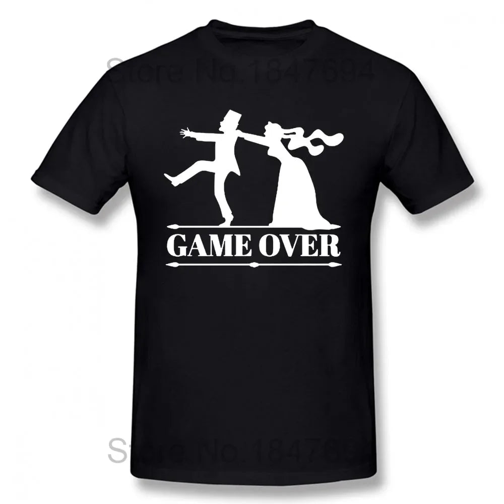 GAME OVER: Groom Respawn Denied – Men’s Bachelor Party T-Shirt for Epic Last Nights - Premium tees from dsers - Just $23.99! Shop now at Lizard Vigilante