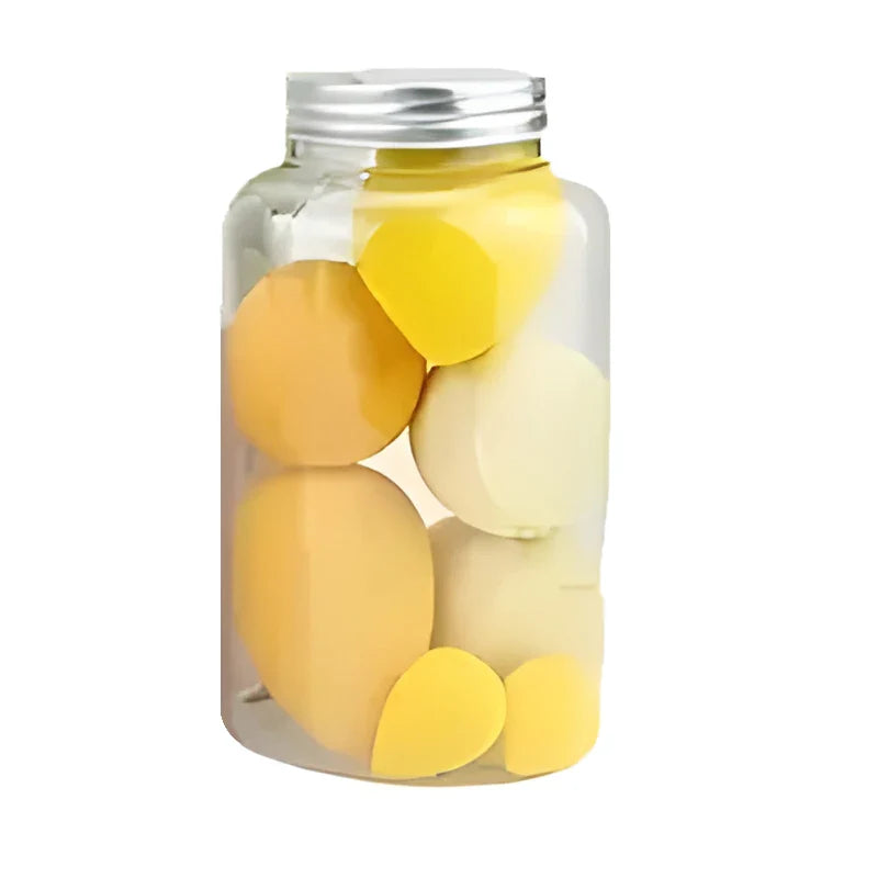 7Pcs Makeup Sponge Cosmetic Puff Foundation Sponges Blender Beauty Egg Powder Puffs Make Up Accessories Women Makeup Tools