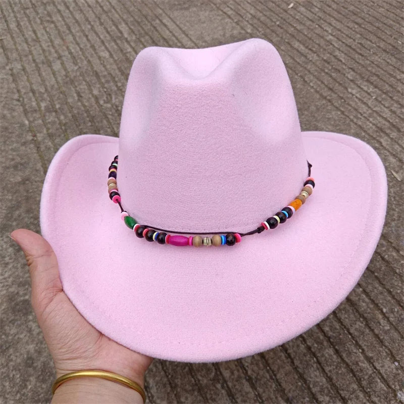 Cowboy hat cow head accessories men's cowboy hat felt hat men's outdoor hat rider hat шляпаженская - Premium from Lizard Vigilante - Just $3.99! Shop now at Lizard Vigilante