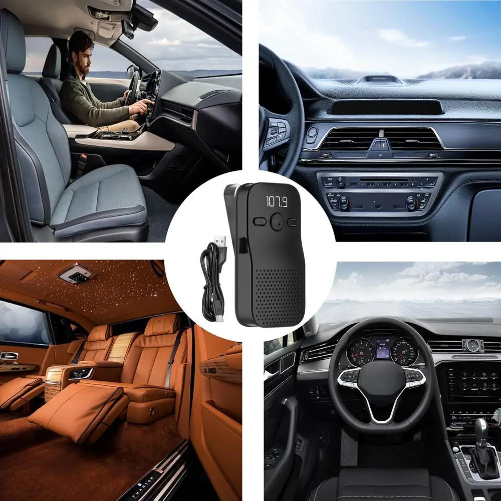 RoadRage V5.4 Handsfree Battle-Clip Car Speaker