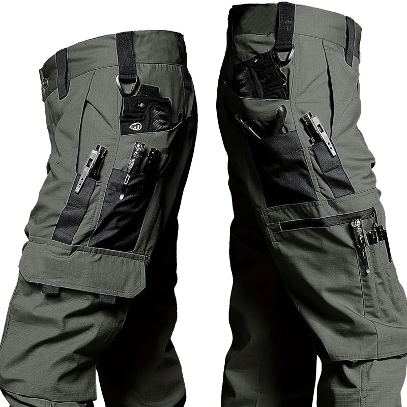 Riot-Ready Recon Multi-Pocket Tactical Cargo Pants