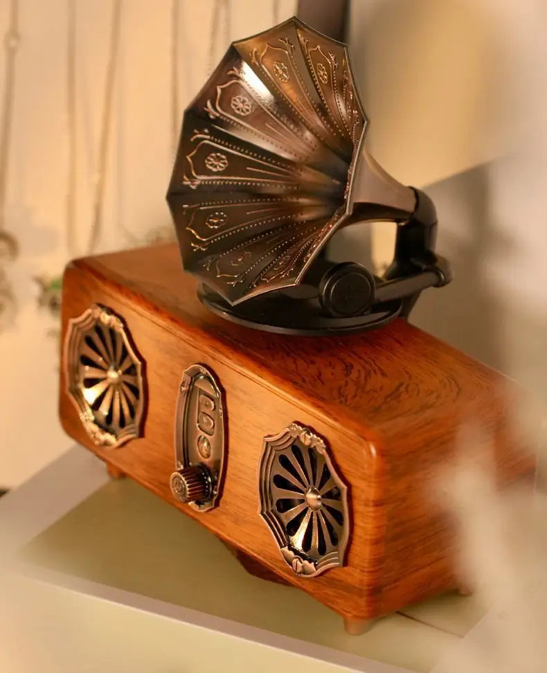 AS36 Bluetooth Speaker Features High-Quality Retro Multi-Functional FM Radio High-Volume Wireless Audio System Subwoofer Gift