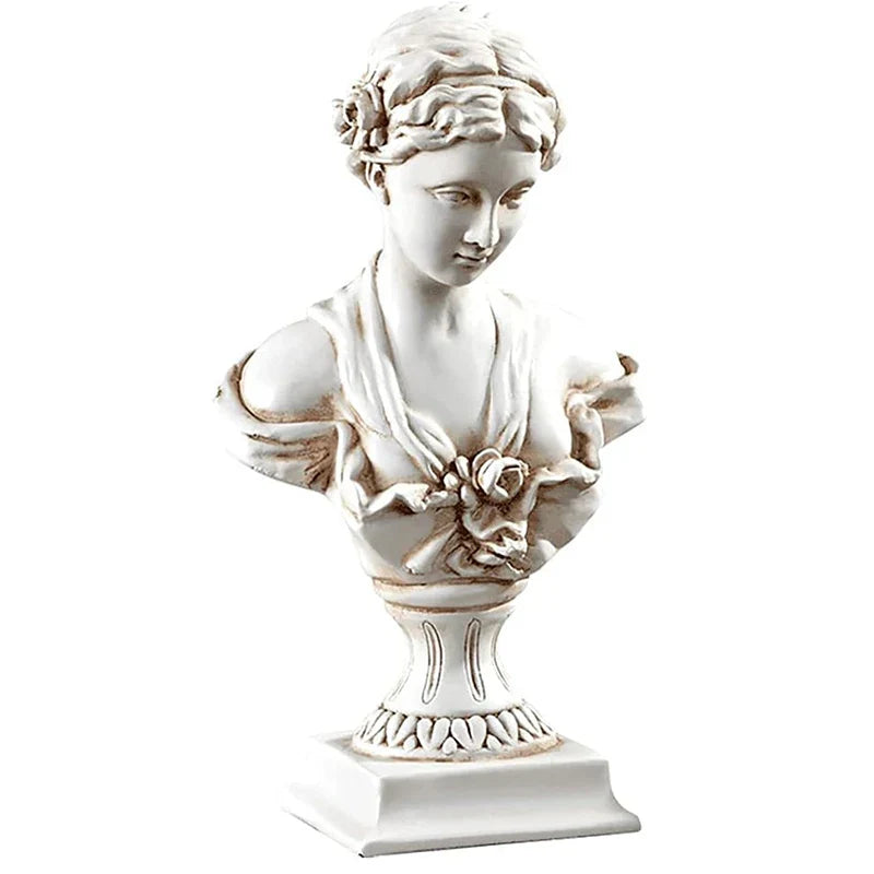 Goddess Bust Statue Classical De Milo Tabletop Decor Gift Greek Roman Mythology Art Replica Resin Venus Sculpture Home Office