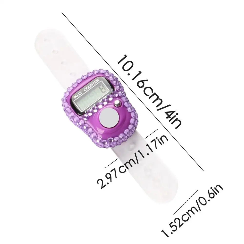 LCD Finger Tally Ring Counter