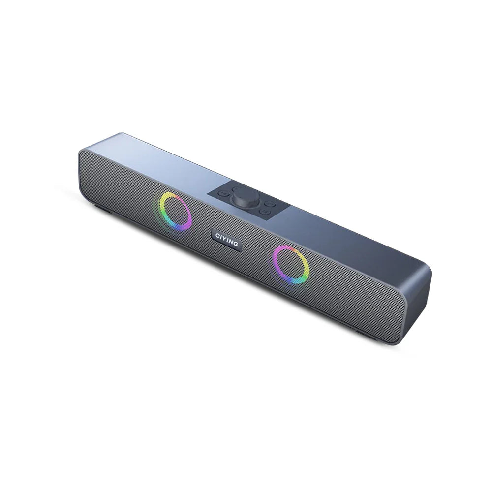 Bluetooth Speaker HD Sound Portable Playback AUX TF Card and USB LED Light Speaker Bluetooth 5.3 Wireless Loud Speaker amplified