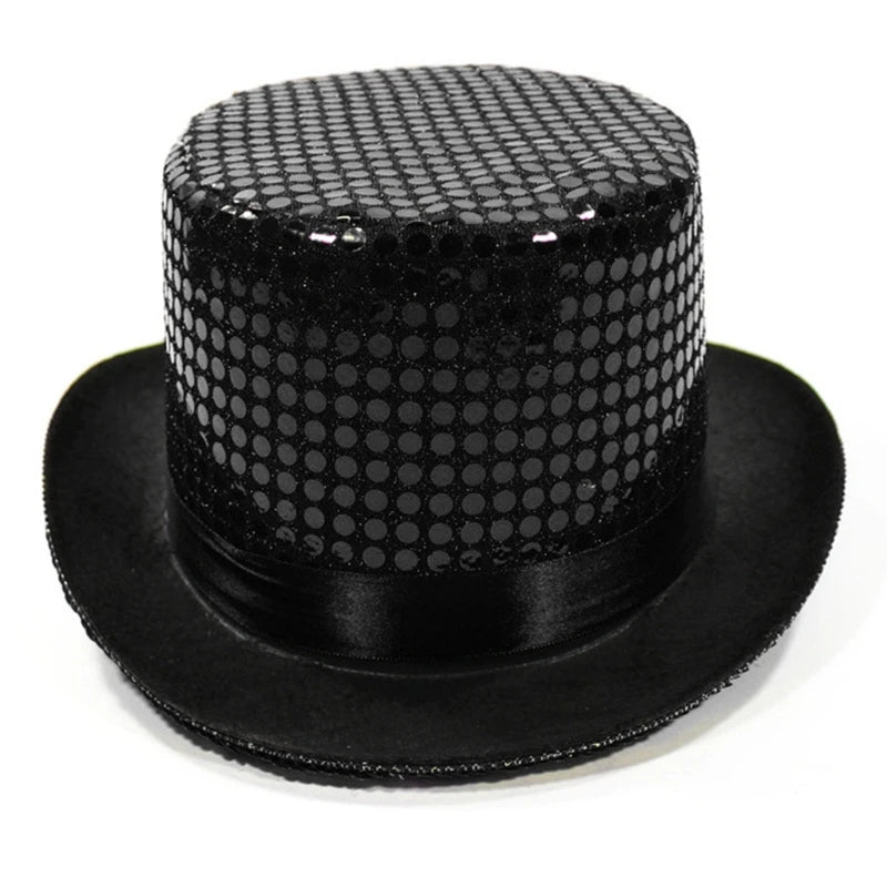 Magician Top Hat Jazz Fedora hat Bowler Top Hat Jazz hat Pork Pie Hat Jazz Fedora hat Sequin Top Hat Ringmaster Hat - Premium from Lizard Vigilante - Just $17.99! Shop now at Lizard Vigilante