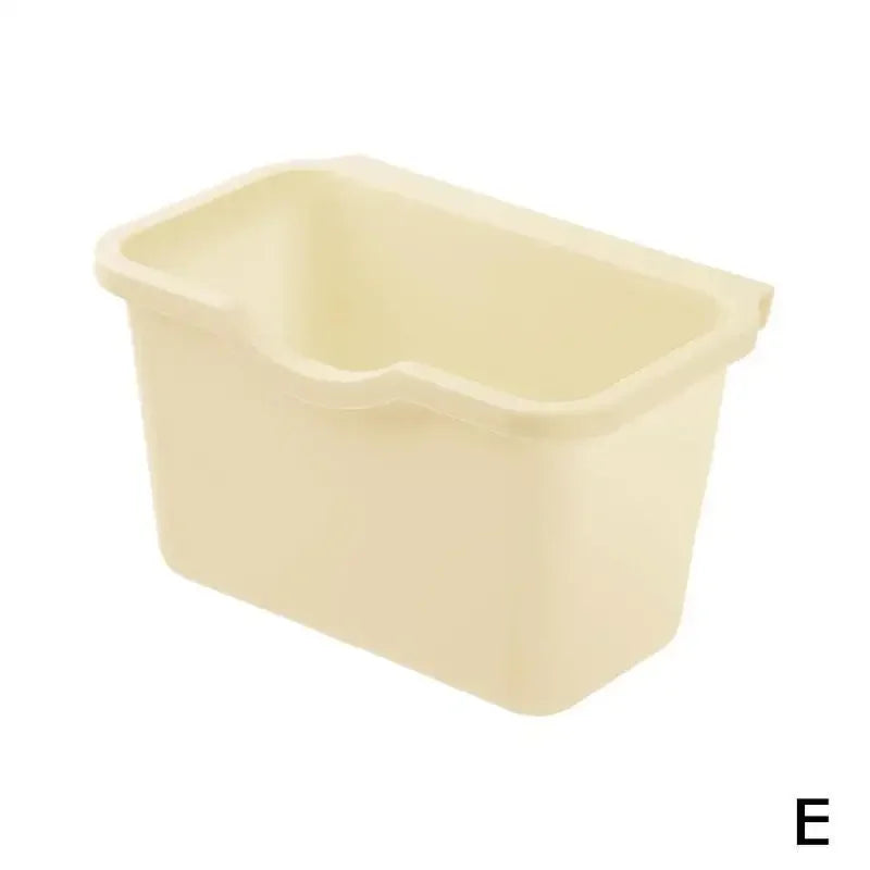 Kitchen Cabinet Door Hanging Trash Garbage Bin Can Rubbish Container Mini Waste Bins Household Rubbish Cleaning Tool Dustbin