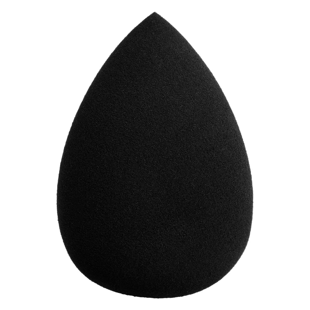 Black Makeup Sponge Eggs Soft Powder Beauty Egg Foundation Sponges Liquid Cream Cosmetics Puff Wet and Dry Use Makeup Tool Women