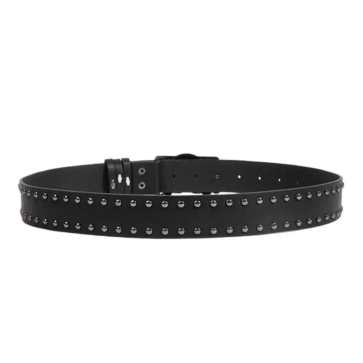 SKULL CLUTCH // Y2K Retro Black Metal Punk Belt – Unisex Gothic PU Waist Killer - Premium bag from dsers - Just $11.99! Shop now at Lizard Vigilante