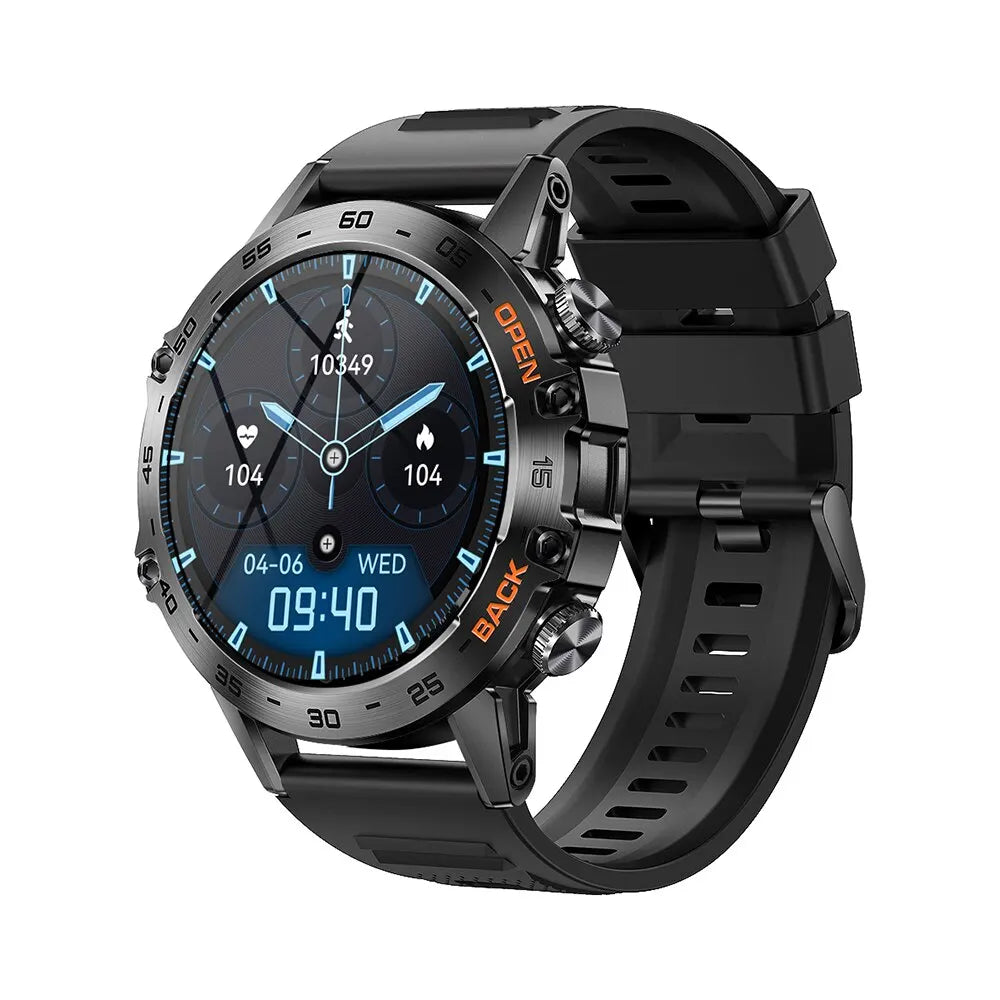 MEVADEN Steel 1.39 Bluetooth Call Smart Watch Men Sports Fitness Tracker Watches IP67 Waterproof Smartwatch for Android IOS MD52 - Premium smartwatch from Lizard Vigilante - Just $53.77! Shop now at Lizard Vigilante