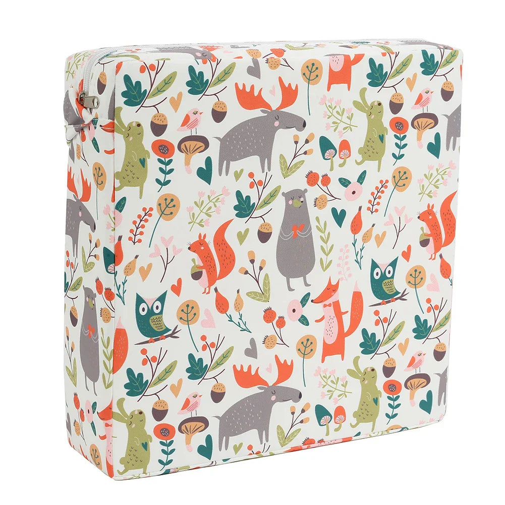 Baby Dining Chair Booster Cushion Removable Kids Highchair Seat Pad Star Chair Heightening Cushion Child Chair Waterproof Seat
