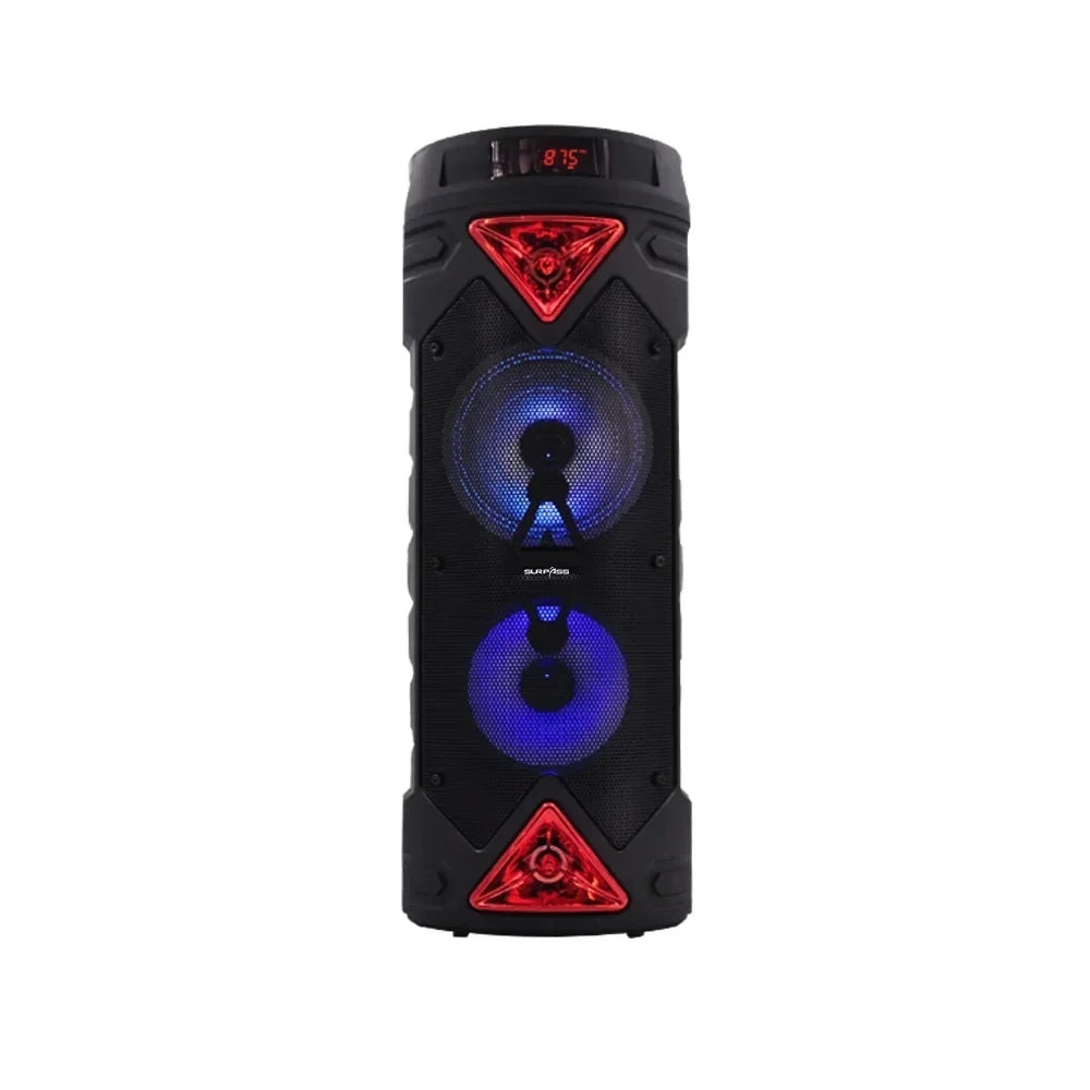 Wireless LargeSpeaker Portable Big PowerStereo soundbar SubwooferHeavy Bass Speakers Sound BoxMic FM Radio Bluetooth-compatible