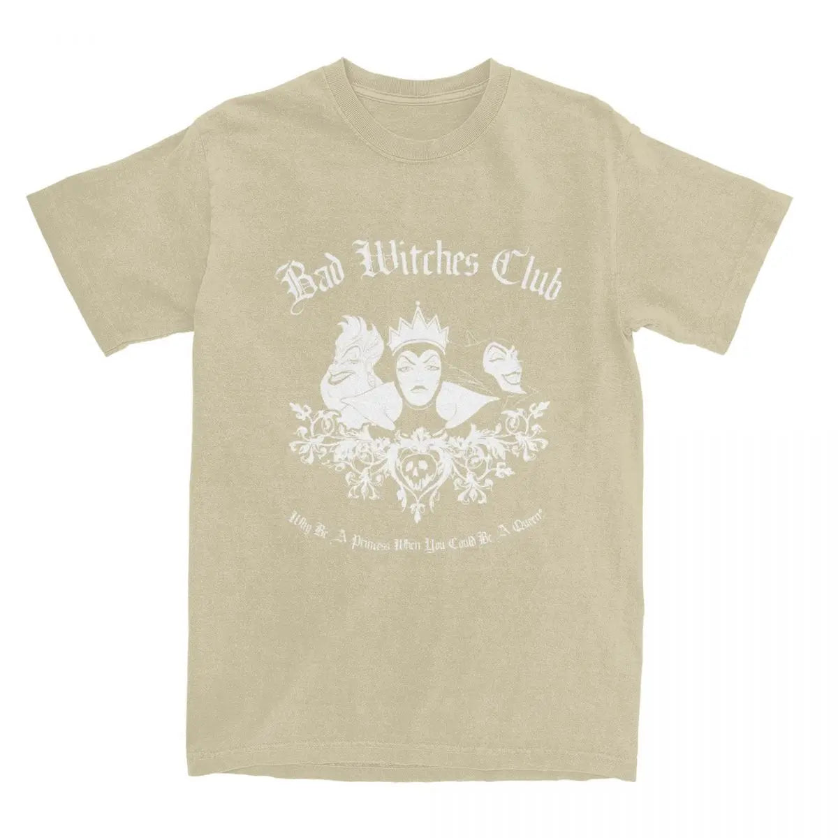 Villains for Men Women T Shirt Bad Witches Club Group Humorous Tees Short Sleeve T-Shirts Pure Cotton Plus Size Clothing - Premium from Lizard Vigilante - Just $50.99! Shop now at Lizard Vigilante