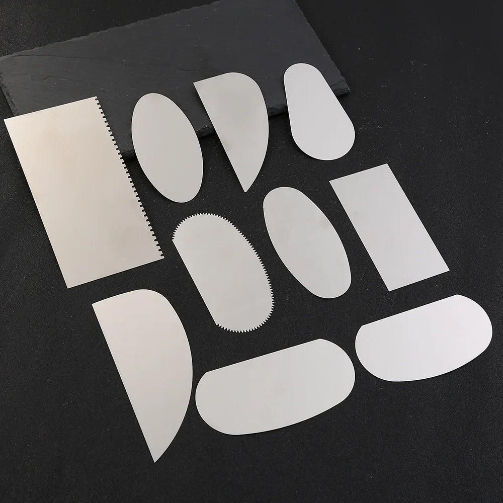 Stainless Steel Metal Scraper, Ceramic Repair Stainless Steel Scraper, Clay Scraper, Clay Sculpture Tool, Sculpture Scraper, Ceramic Art Teaching Professional Pottery Tool, Easy to Use and Durable