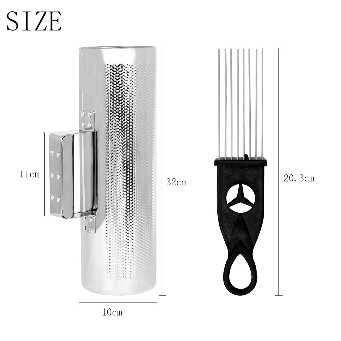 IRIN Stainless Steel Guiro Shaker with Scraper – Precision Rhythm Tool for Stage, Studio & Survival of the Loudest