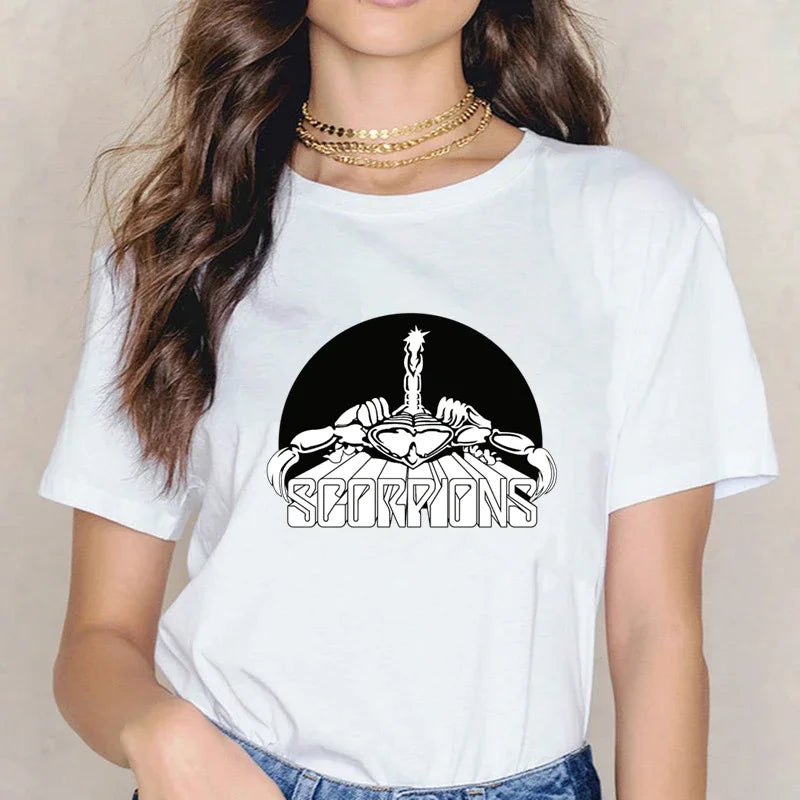 Love At First Riff: Scorpions Women’s T-Shirt for Loud Souls & Silent Judgers - Premium tee from dsers - Just $46.99! Shop now at Lizard Vigilante