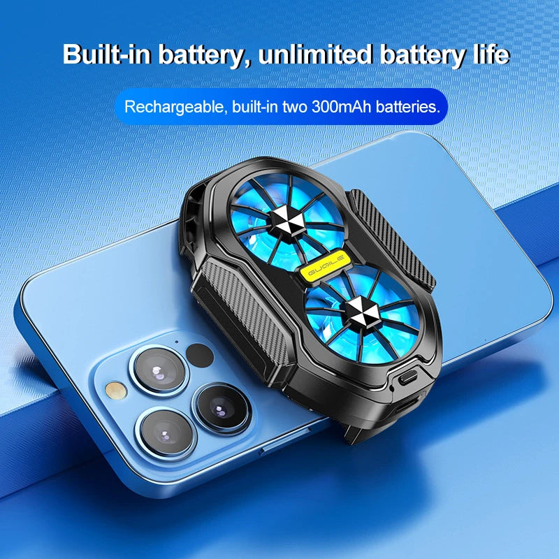 Double Fan Mobile Phone Radiator Phone Cooler For Cell Phone Cooling Cooler Fan Mobile Phone Cooler For Cell Phone Accessories - Premium from Lizard Vigilante - Just $28.99! Shop now at Lizard Vigilante