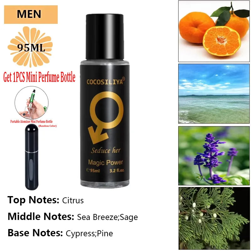 Perfume Spray Pheromone Flirting Seduction Charming Air Refreshing Skin Mist Lasting Fragrance Party Dating Perfume 50ML/95ML