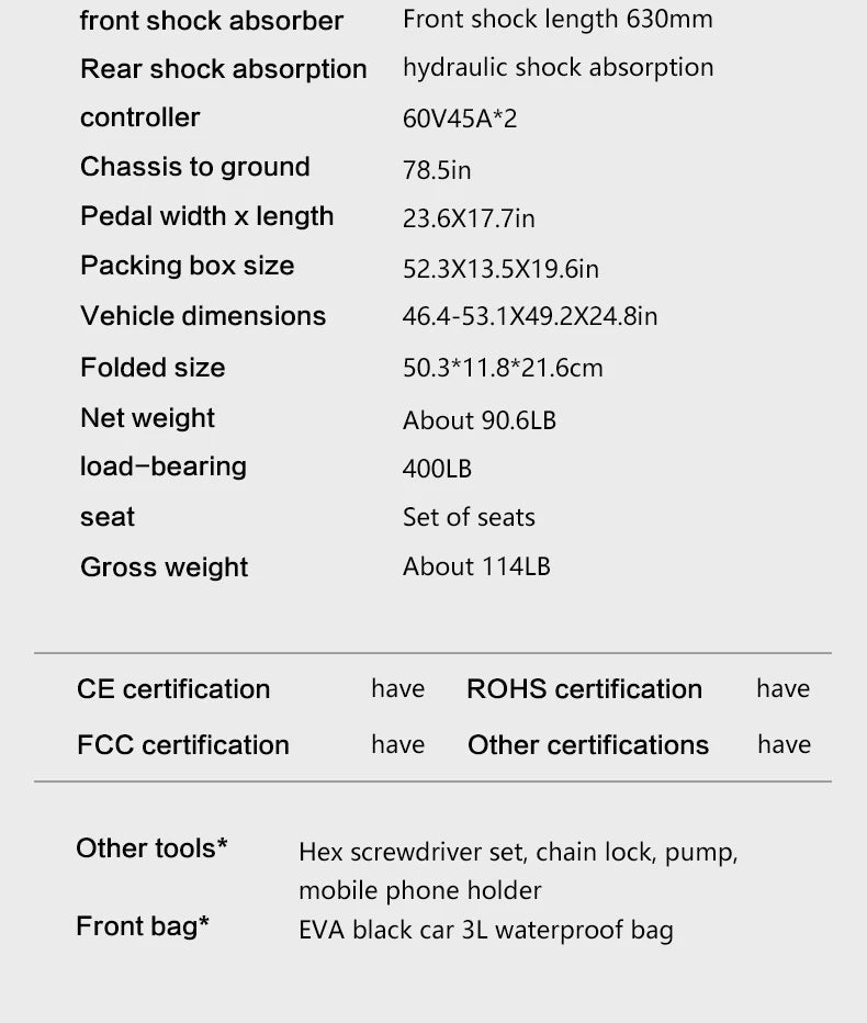 RoadReaper S5-11 Twin-Motor 6000W Outlaw Scooter