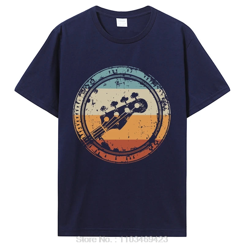Vintage Bass Headstock Tee – Streetwear Groove Gear for True Bass Players