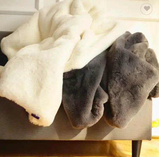 Twist of the Abyss – Double-Layer Micromink Faux Fur Blanket | Heavy Luxe Bubble Wrap for Rock Gods & Sofa Beasts - Premium blanket from dsers - Just $188.88! Shop now at Lizard Vigilante