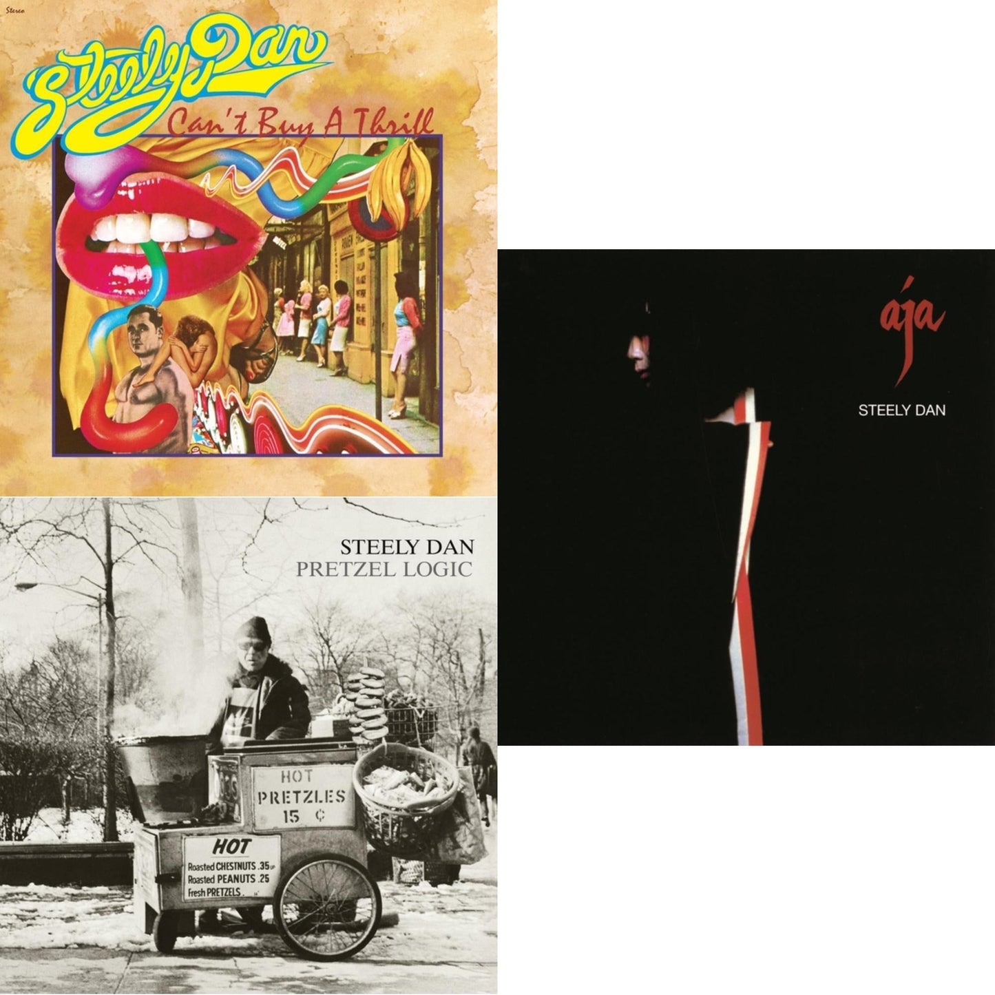 Pretzel Logic & Aja & Can't Buy A Thrill (180G)