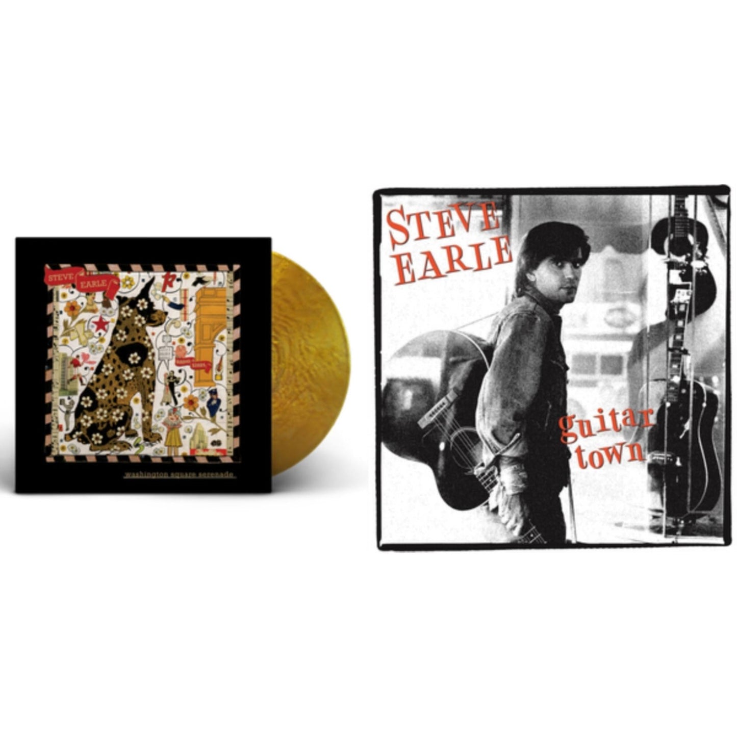 Guitar Town & Washington Square Serenade (Metallic Gold LP Vinyl)