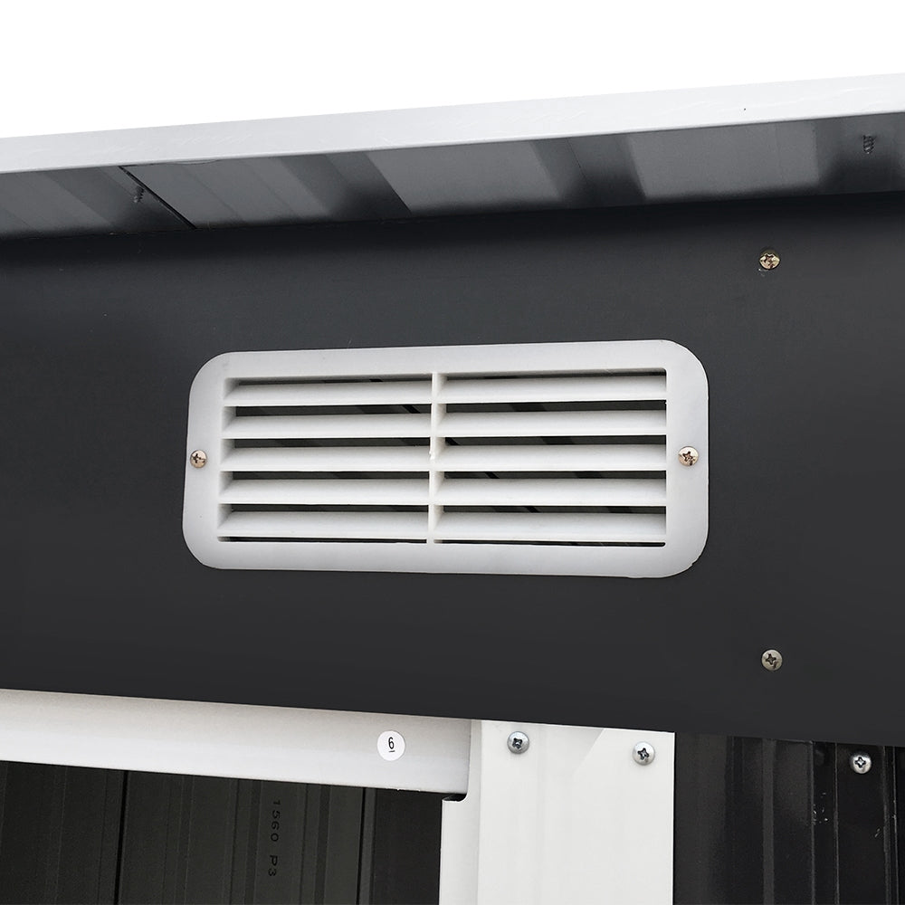 NNEDSZ Garden Shed Outdoor Storage Sheds Tool Workshop 2.38x1.31M