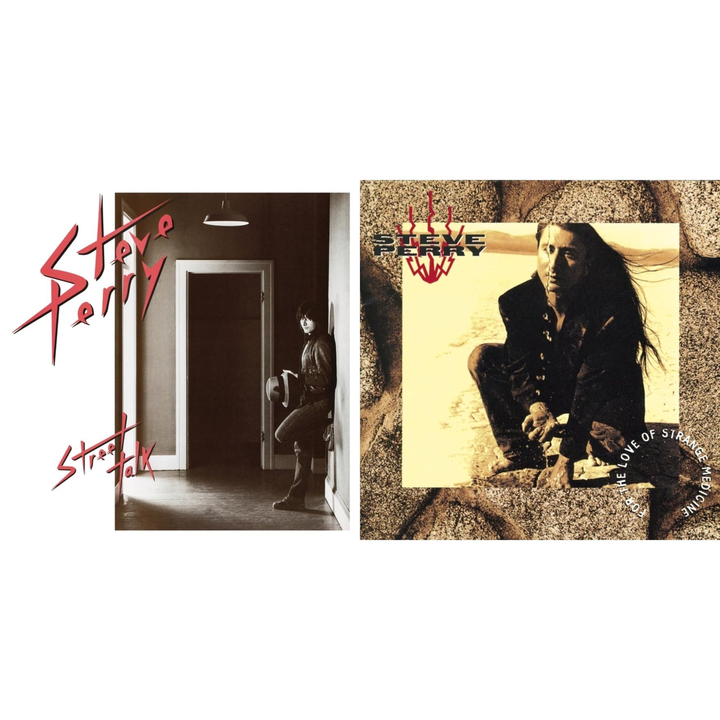 Steve Perry - For The Love Of Strange Medicine & Street Talk - CD Bundle