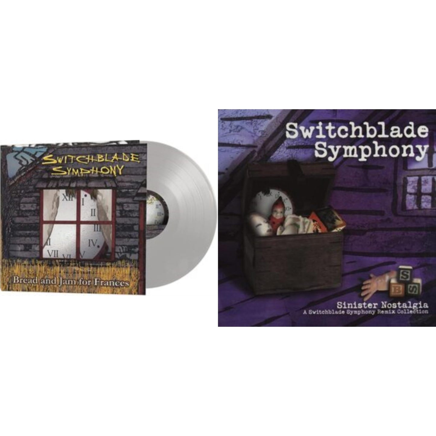 Bread And Jam For Frances (Silver LP Vinyl) & Sinister Nostalgia (Purple LP Vinyl)