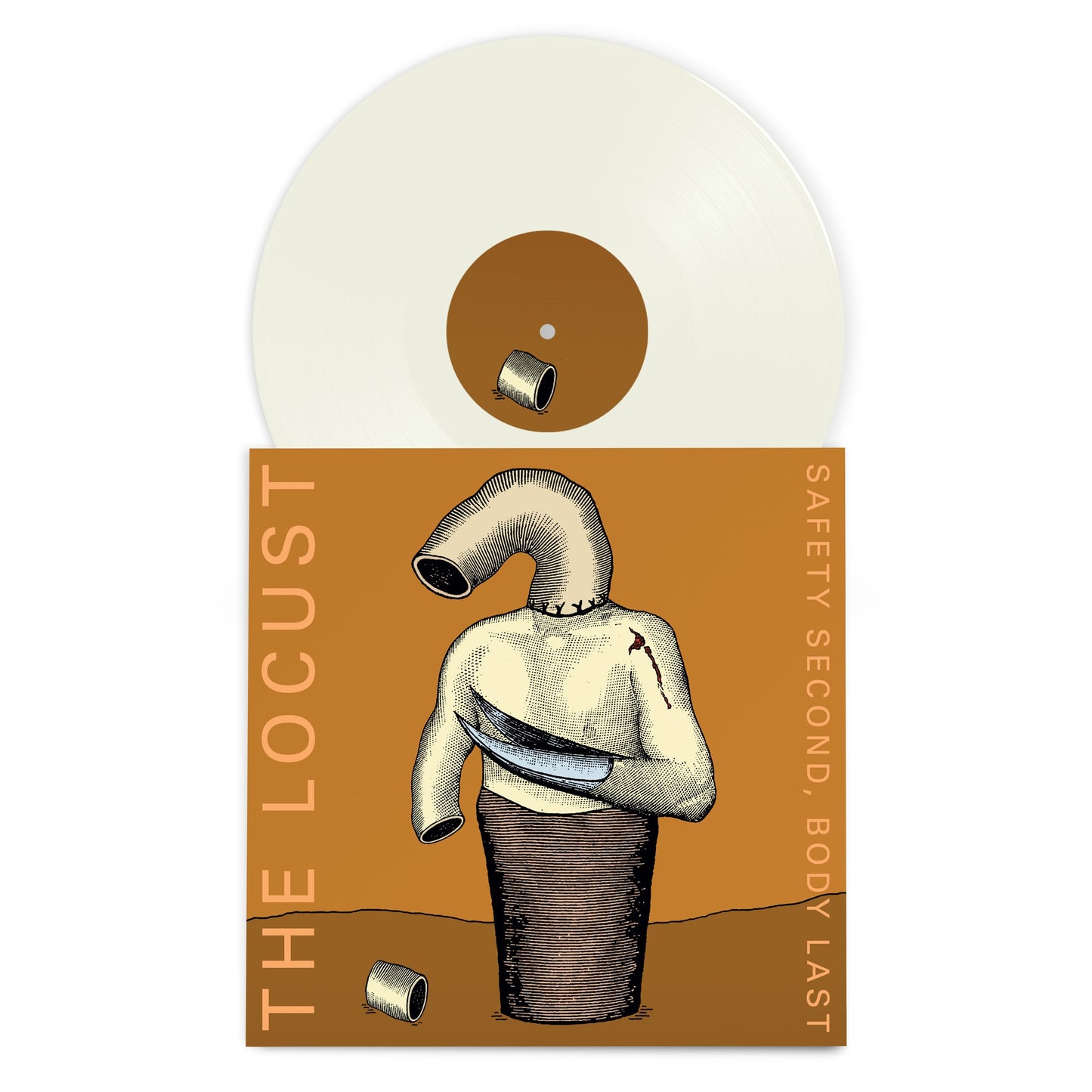 THE LOCUST ‘SAFETY SECOND, BODY LAST' EP (Limited Edition — Only 200 Made, White Vinyl)